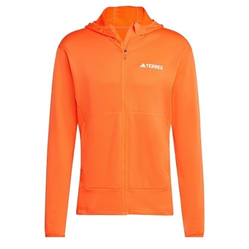 adidas Terrex XPerior Light Fleece Erkek Outdoor Ceketi IQ3720 Turuncu