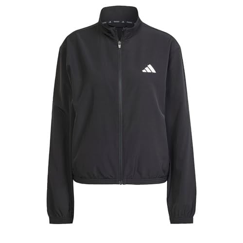 adidas Train Essentials 3-Stripes Woven Warm-Up Jacket