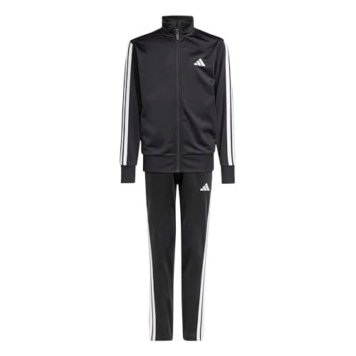 adidas Üniseks Çocuk Essentials Climacool Çizgili Eşofman Takımı