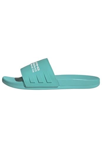 adidas üniseks - yetişkin MERCEDES - AMG PETRONAS FORMULA ONE TAKIM ADILETTE KONFOR SLIDES RESİMLERİ