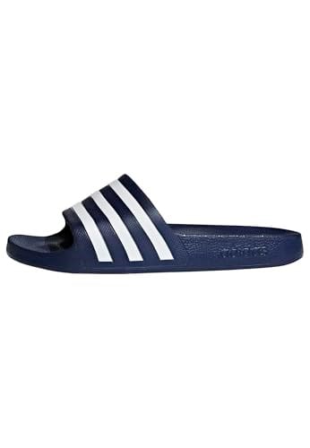 adidas Unisex Yetişkin ADILETTE AQUA Terlik DKBLUE/FTWWHT/DKBLUE 44 2/3