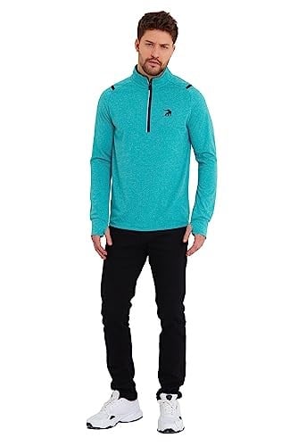 Advance Spor Sweatshirt Erkek Yüksek Yaka 1/4 Fermuar