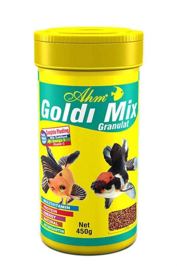 Ahm Goldi Mix Granulat 250 Ml Balık Yemi