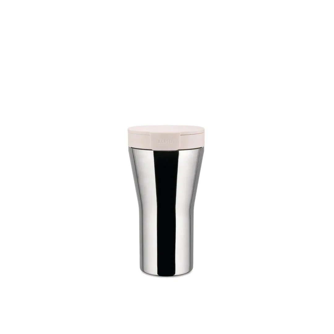 Alessi ALESSI CAFFA DOUBLEWALL MUG BEYAZ 9,5X9X17 CM UK