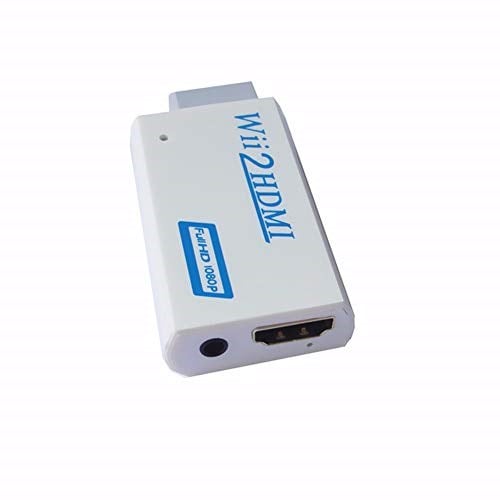 Alfais 4542 Nintendo Wii için HDMI Tv Kablo Çevirici Dönüştürücü Adaptör