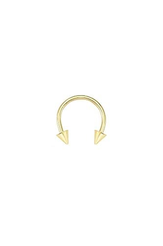 Altın Sepeti Ok Modeli Septum Halka Piercing