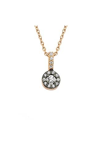Altın Sepeti Rose Elmas Modeli Mini Kolye