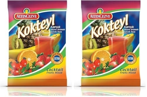 Altıncezve Kokteyl Karışık Meyve Aromalı İçecek Tozu 250 Gr 2li paket
