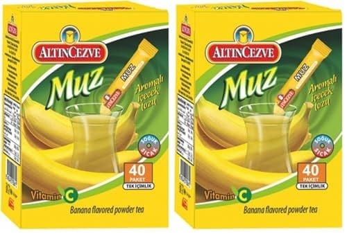 Altıncezve Muz Tek İçimlik İçecek Tozu 40 X 1.5 Gr 2li paket