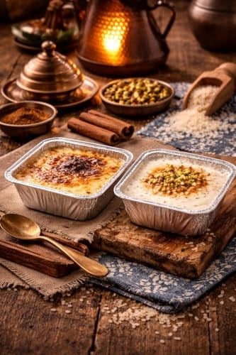 Alüminyum Aşure Tatlı Kasesi Sütlaç Kabı Tatlı Kase Aliminyum