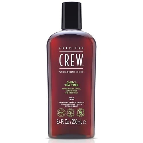 American Crew Crew 3In1 Tea Tree, 250ml/ 8.45Oz