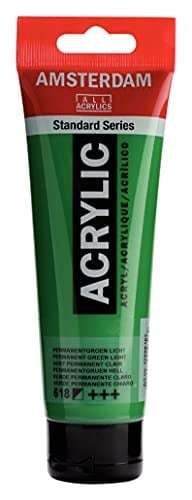 Amsterdam Standart Akrilik 120 Ml Tüp Boya Perm. Green. Lt