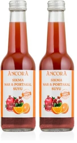 Ancora Nar Portakal Suyu 250 Mililitre 2li paket