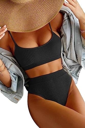 Angelsin Yüksek Bel Özel Kumaş BiKini Altı