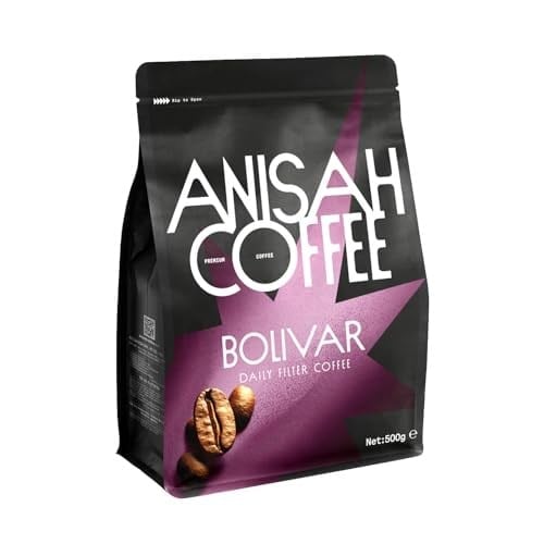Anisah Coffee Bolivar Daily Öğütülmüş Filtre Kahve 500gr