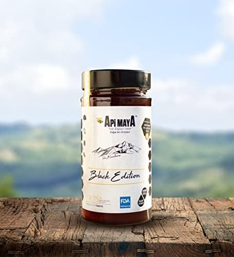 Apimaya Kaz Dağları Black Edition Siyah Bal 680 gr