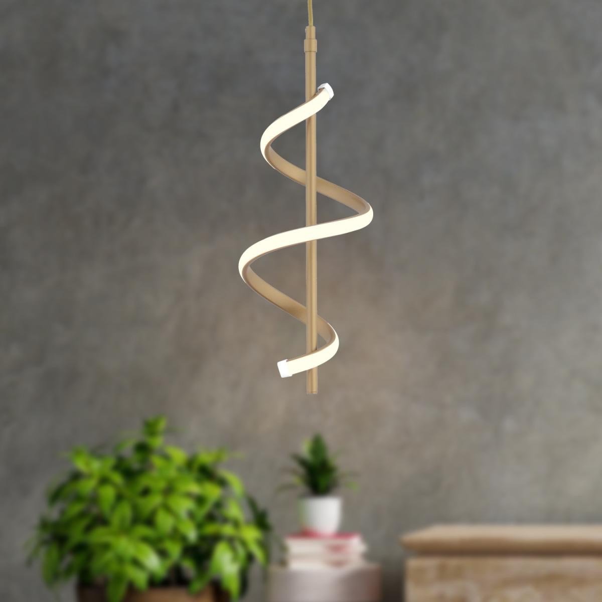 Apliqa Leatrice Tekli Eskitme 3 Renkli 20 Watt Ledli Modern Oturma Odası, Koridor, Salon Led Avize