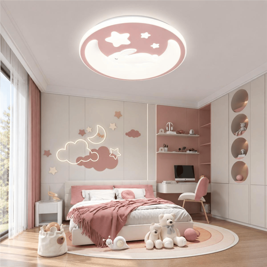Apliqa Varelli Pembe 120 Watt Plafonyer Led Avize