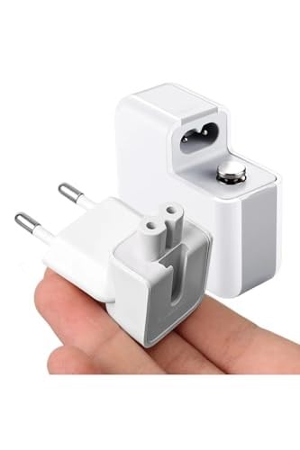 Apple Macbook Pro Pad Aksesuar Güç Adaptörü Ipad Iphone Şarj Soket Adaptör Çevirici Priz Ucu BEYAZ, DRWLL