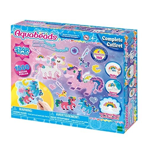 Aquabeads 31944 Mistik Tek Boynuzlu At El İşi Seti, Çok Renkli