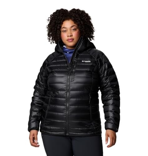 Arctic Crest Down Kapüşonlu Kadın Kaz Tüyü Mont - Bedenler: 1X, 2XL, 2X, 3X, XS, S, M, L, XL