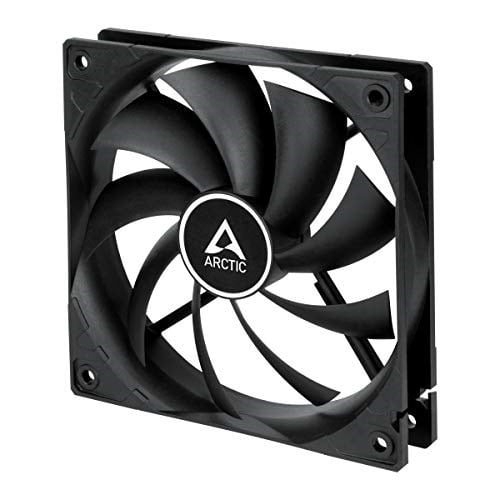 ARCTIC F12, 120MM 4pin Pwm, 1350 Rpm, Siyah Kanat Siyah Çerçeve Kasa Fanı (AR-ACFAN00203A)