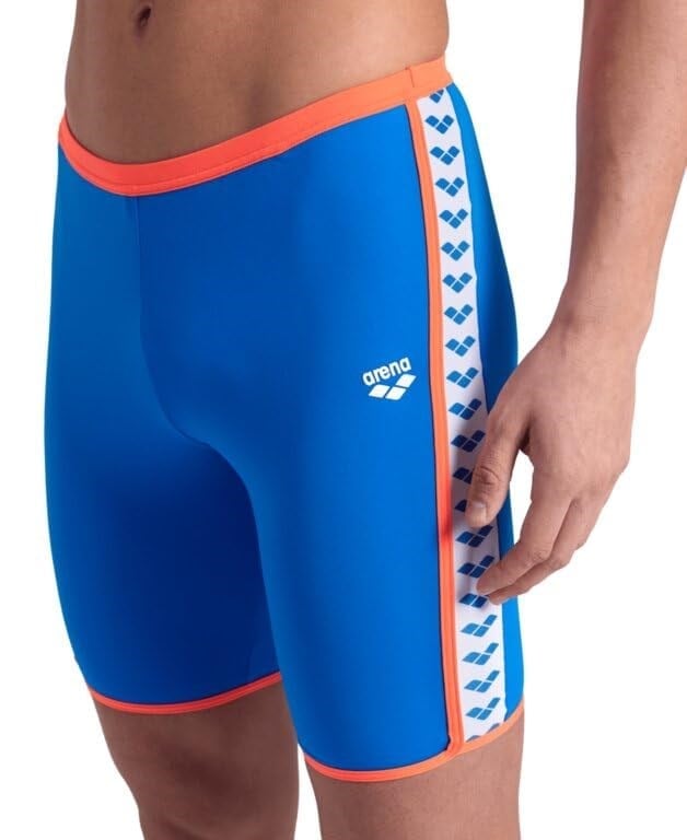 Arena Men's Arena Icons Swim Jammer Solid Mayo, Mavi, 80