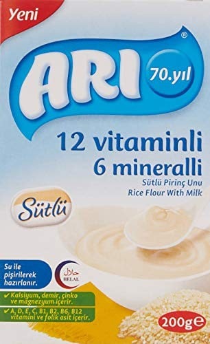 ARI Mama 12 Vitaminli 6 Mineralli Sütlü Pirinçli,200 Gr