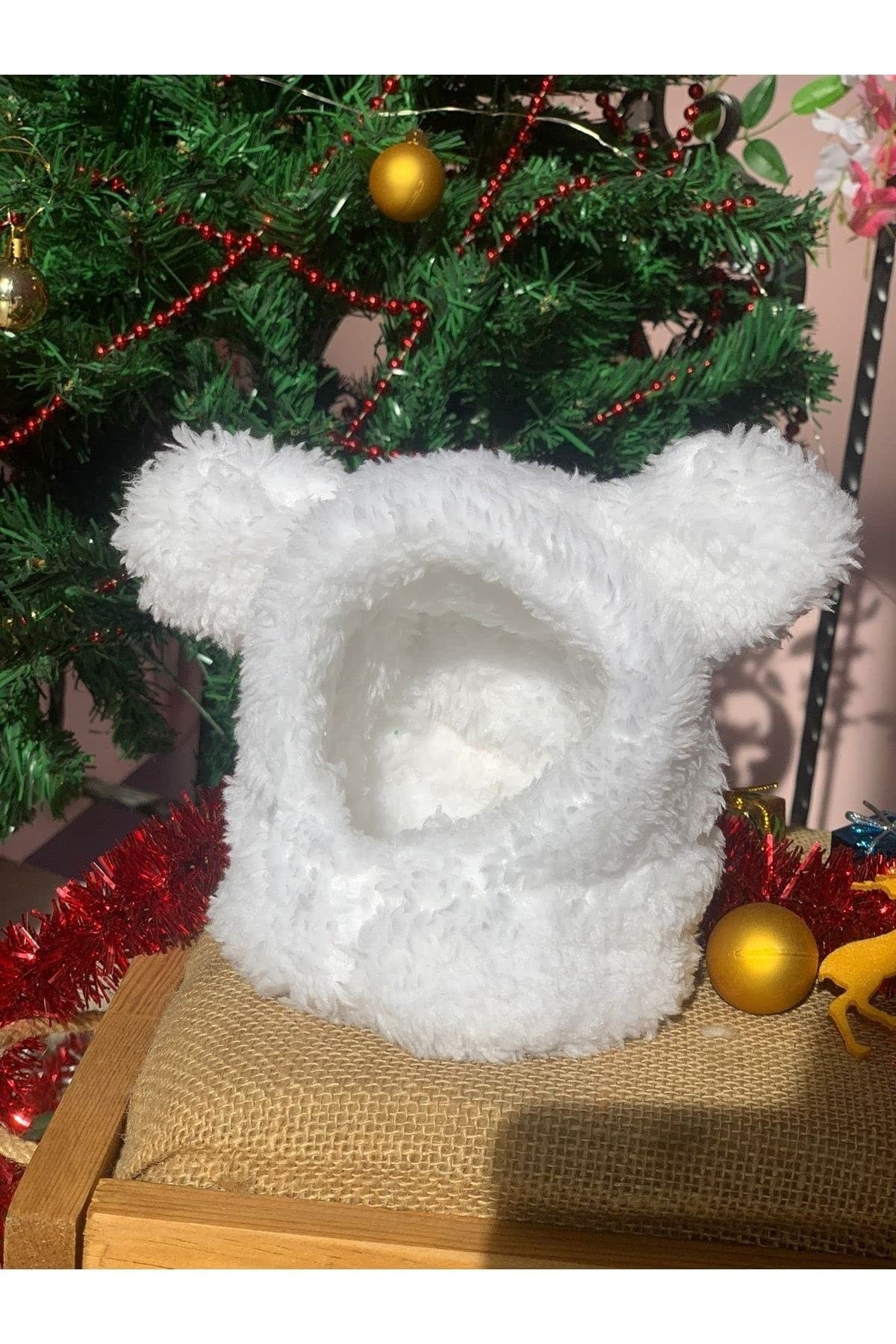 Aria Pet Boutique Köpek Peluş Bere 02 (Small)