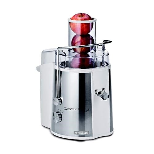 Ariete Centrika Metal Katı Meyve Sıkacağı 0173/30-700 Watt, 75mm Geniş Hazne, 1,7 Litre Posa Haznesi, 2 Kademeli Hız Ayarı Damlamayı Önleyen Ağız Sistemi