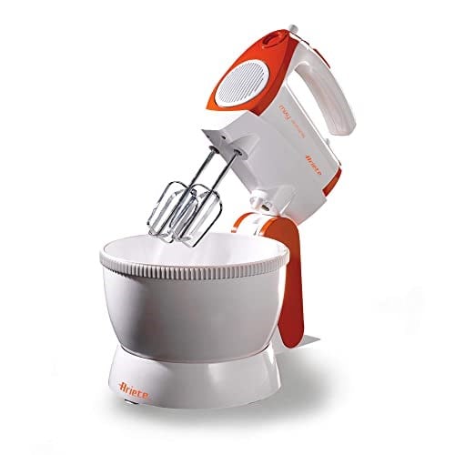 Ariete Mixy Professional Stand El Mikseri 1565/11 - 300 Watt, Döner Kaseli Pratik El Mikseri, 2,4 Litre Kase Hacmi, 2 Çırpıcı ve 2 Yoğurma Kancası