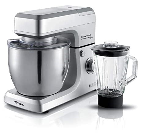 Ariete Pastamatic Gourmet 7 Lt Mutfak Şefi 1598/10 - Gurme Pastamatik, 1200 Watt, Cam, 1,5 Lt Cam Blender, Ani Parçalama Fonksiyonu, Sıçrama Önleyici Kapak, Paslanmaz Çelik 7 Lt Hazne