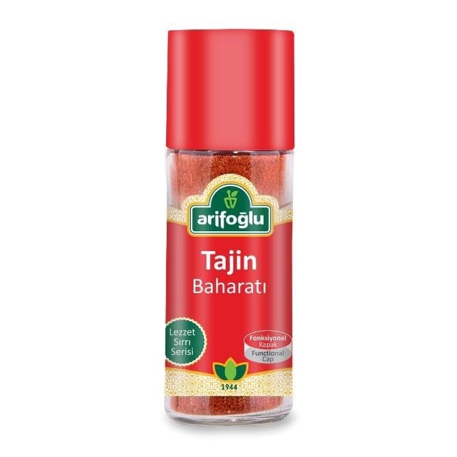 Arifoğlu Tajin Baharatı 45g – Spicy and Aromatic Spice Mix for Middle Eastern Dishes | Arifoğlu Tajin Spice 45g – Orta Doğu Yemekleri İçin Baharatlı ve Aromatik Karışım