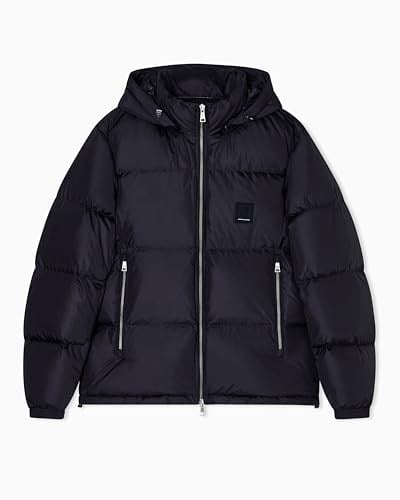 Armani Exchange Erkek Simgesi Logo Aşağı Puffer Ceket
