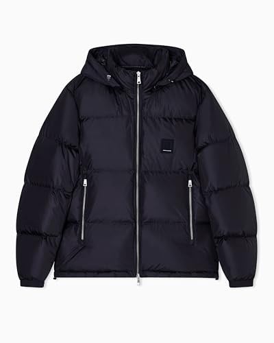 Armani Exchange Erkek Simgesi Logo Aşağı Puffer Ceket