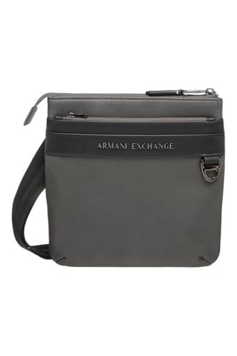 Armani Exchange Gri Erkek Postacı Çantası TULUM FLAT BAG