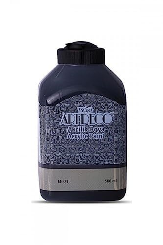 Artdeco Akrilik Boya, 500ml, Siyah 3618