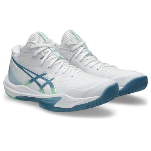 Asics SKY ELITE FF MT 3 White/Digital Sakura Voleybol Ayakkabısı, 1051A081-106 - Bedenler: 44 EU, 46 EU, 46,5