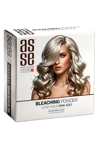 Asse Hair Colors For Professionals. Bleaching Powder - Ultra Yoğun Saç Renk Açıcı. Profesyonel Kullanım İçin. Ultra Bağ Güçlendirici Formülüyle 8 Ton'a Kadar Açma, Saçı Güçlendirir ve Korur