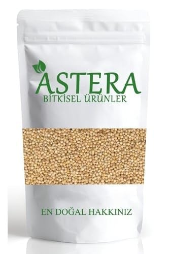 ASTERA 1 Kg Akdarı Tane ( Beyaz Darı ) Ak Darı Tane 1000 Gr