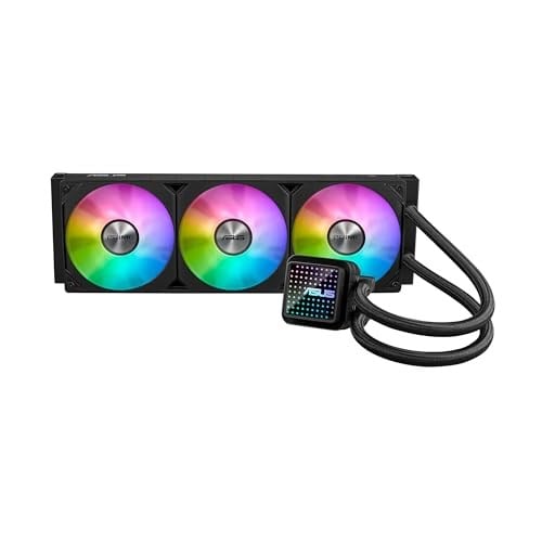 ASUS PRIME LC 360 ARGB SIVI SOĞUTUCU ÖZEL TASARLANMIŞ CPU TEMAS ALANI VE KANATÇIKLI KANALLARA SAHİP SONSUZ AYNA LENS SEÇENEKLERİ  - Seçenekler: MAX GAMING, PRIME LC, PROART LC, ROG RYUJIN, ROG RYUO...