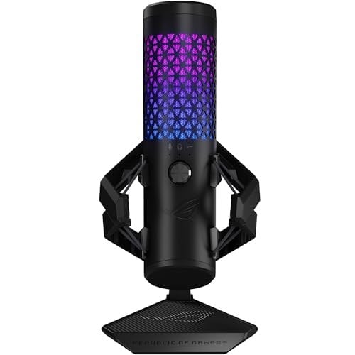 Asus Rog Carnyx Profesyonel Aura Sync Rgb Profesyonel Yayıncı Mikrofonu