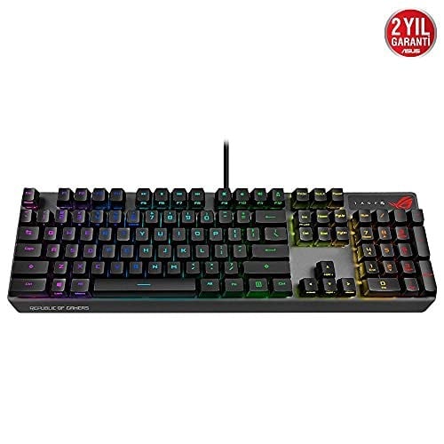 Asus ROG Strix Scope RX ROG RX Red Optik Mekanik Switch RGB Kablolu Gaming (Oyuncu) Klavye - Seçenekler: ROG STRIX SCOPE RX/RD, Rog Strix Blue, Rog Strix Red