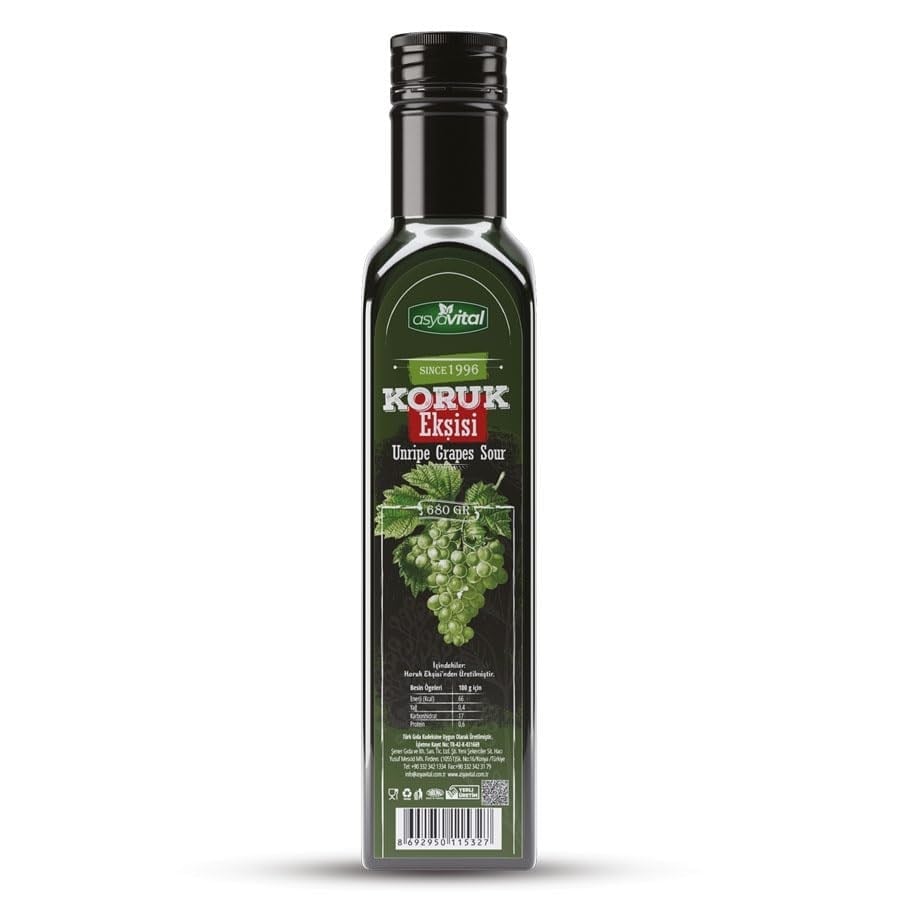 ASYA VİTAL KORUK EKŞİSİ 680 GR. CAM ŞİŞE