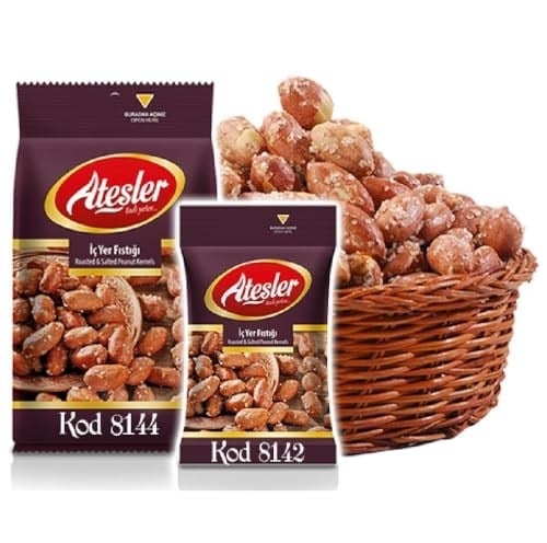 Ateşler Kuruyemiş Fıstık İçi Kavrulmuş 200 gr