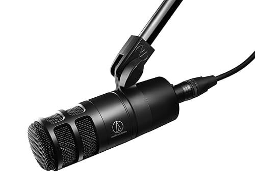 Audio-Technica AT2040 Hiperkardioid Dinamik Podcast Mikrofon, XLR