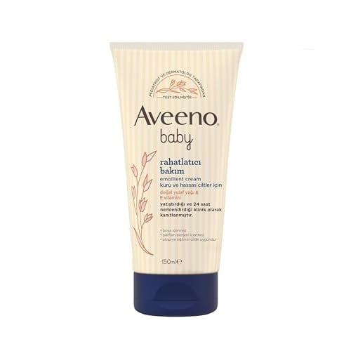 Aveeno Baby Rahatlatıcı Bakım Kuru ve Hassas Ciltler için Emollient Cream 150 ml