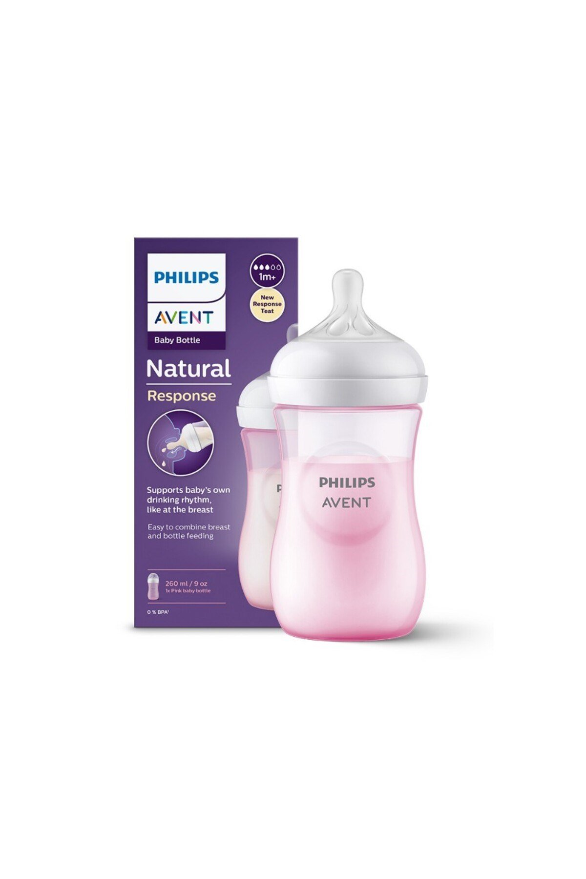 Avent Doğal Tepkili Pp Biberon 260 Ml