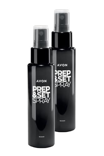 Avon Prep and Set Spray Makyaj Sabitleyici Sprey 125 Ml. İkili Set - Seçenekler: Tekli, İkili Set, Üçlü Set