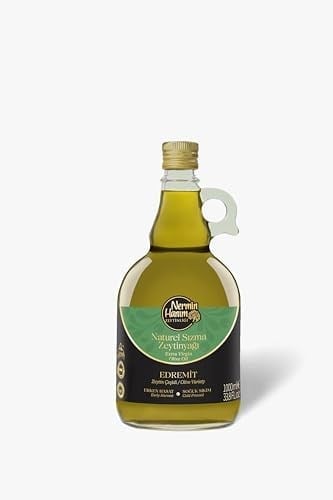 Ayvalık (Edremit) - Erken Hasat Naturel Soğuk Sıkım Zeytinyağı (1lt)